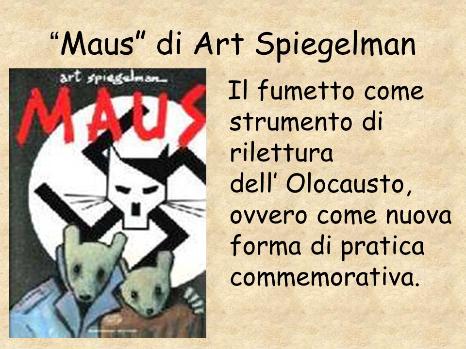 Art Spiegelman: la lezione di Maus – Come un romanzo