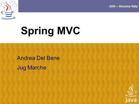 JUG – Ancona Italy Spring MVC Andrea Del Bene Jug Marche.