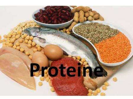 Proteine. Le proteine Le proteine sono essenziali per la struttura e le funzioni degli organismi viventi – Una proteina è un polimero biologico formato.