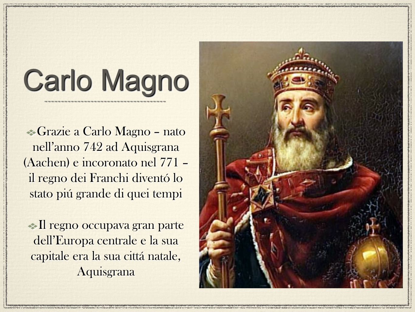 Carlo Magno E Il Sacro Romano Impero - Lessons - Tes Teach