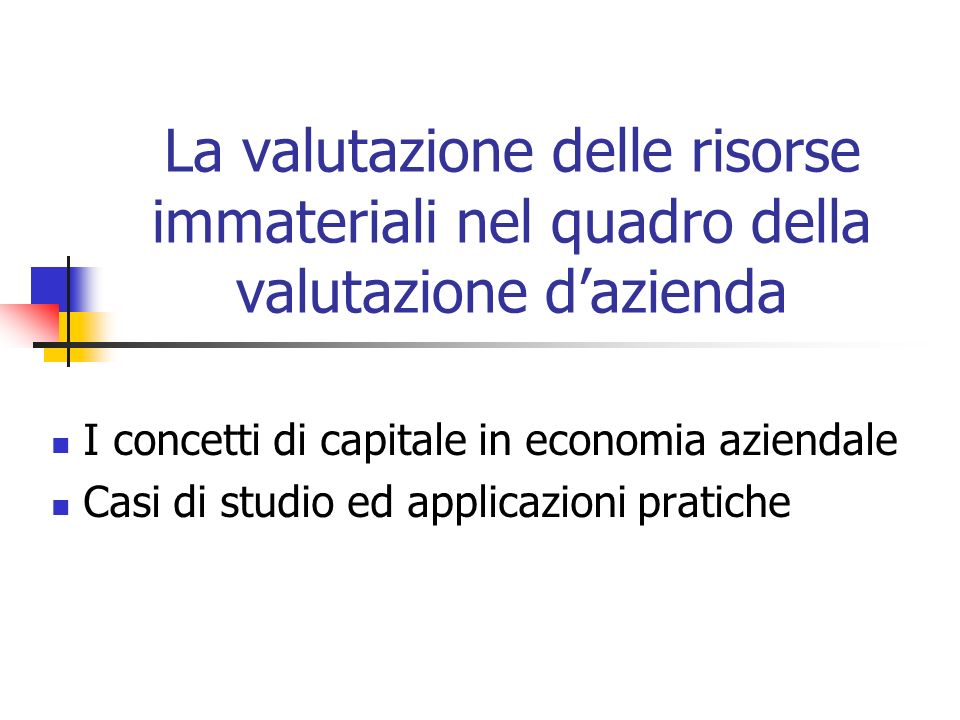 Concetti base, la Capitalizzazione -MATEMATICA FINANZIARIA 