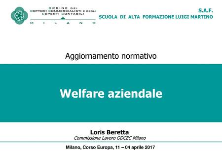 Milano, Corso Europa, 11 – 04 aprile 2017