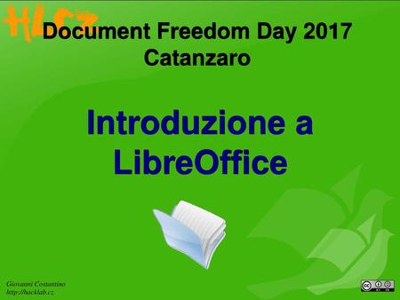 Document Freedom Day 2017 Catanzaro