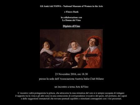 Gli Amici del NMWA - National Museum of Women in the Arts