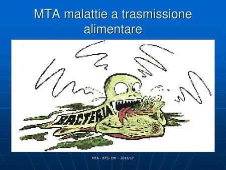 MTA malattie a trasmissione alimentare