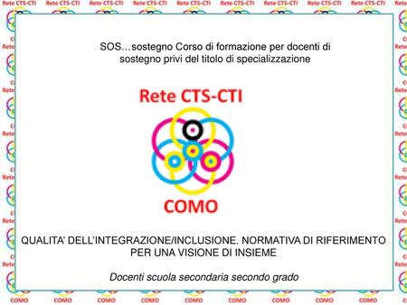 Docenti scuola secondaria secondo grado