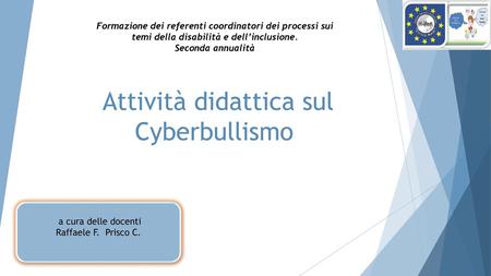 Attività didattica sul Cyberbullismo