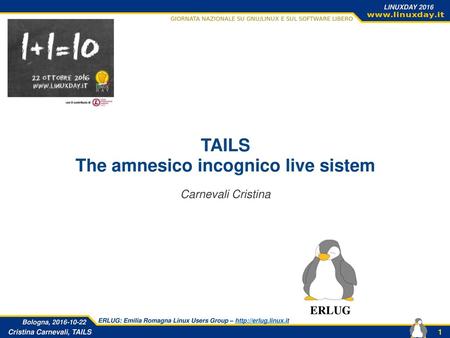 The amnesico incognico live sistem