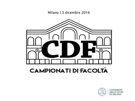 Milano 13 dicembre 2016.