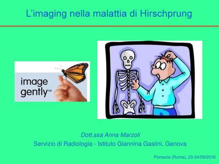 L’imaging nella malattia di Hirschprung