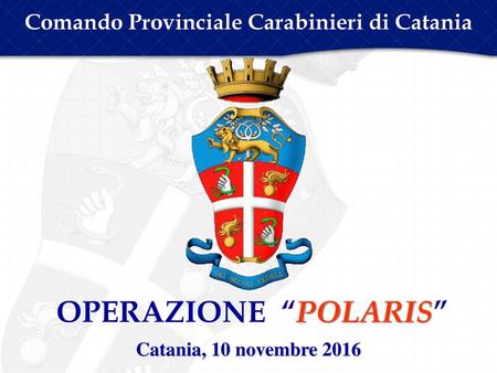 Comando Provinciale Carabinieri di Catania