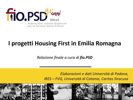 I progetti Housing First in Emilia Romagna