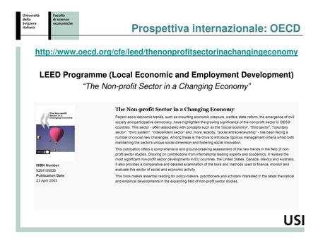 Prospettiva internazionale: OECD