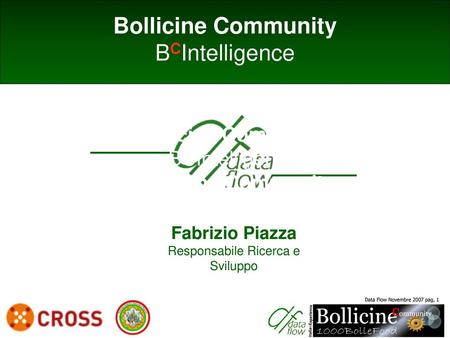 Bollicine Community BCIntelligence