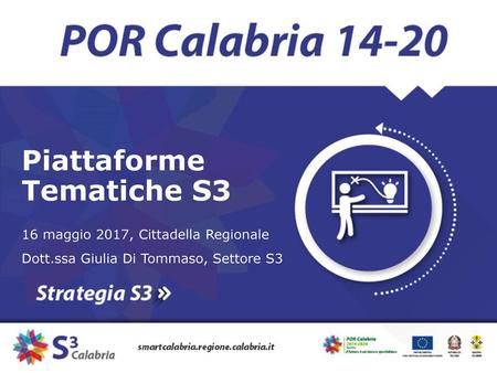 Piattaforme Tematiche S3