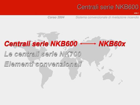 Elementi convenzionali NKB60x