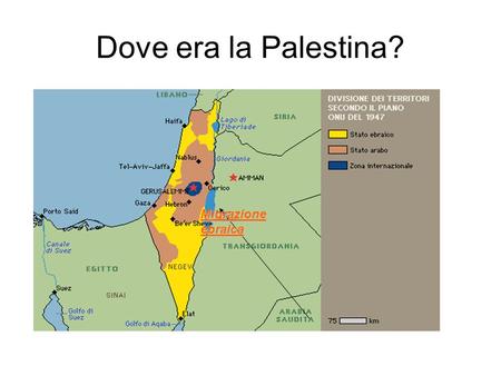 Dove era la Palestina? Migrazione ebraica.
