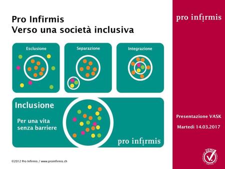 Pro Infirmis Verso una società inclusiva