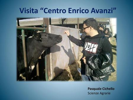Visita “Centro Enrico Avanzi”