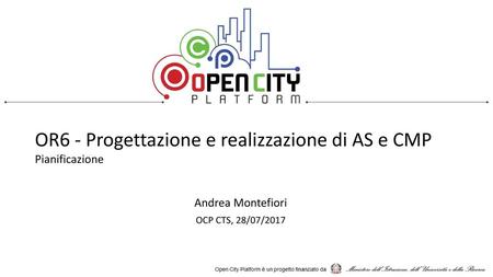 Andrea Montefiori OCP CTS, 28/07/2017