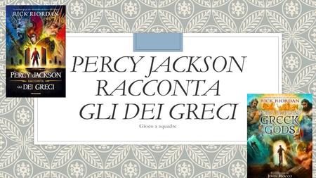 Percy jackson racconta gli dei greci