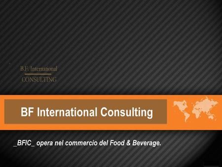 BF International Consulting