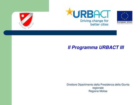 Il Programma URBACT III