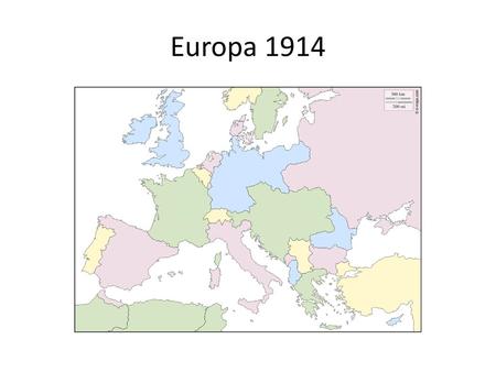 Europa 1914.