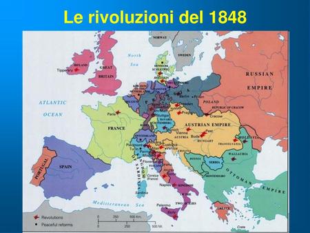 Le rivoluzioni del 1848.