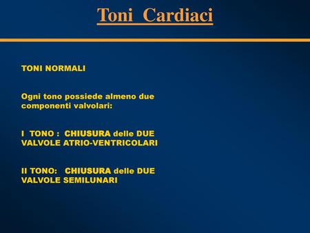 Toni Cardiaci TONI NORMALI