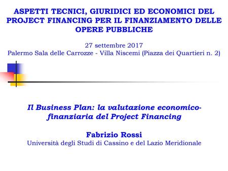 Università degli Studi di Cassino e del Lazio Meridionale