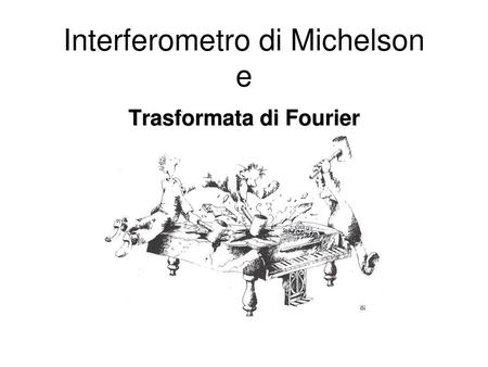Interferometro di Michelson e