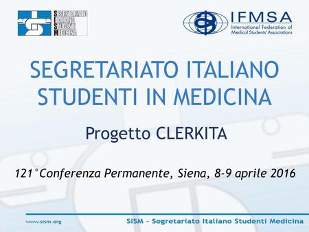 SEGRETARIATO ITALIANO STUDENTI IN MEDICINA