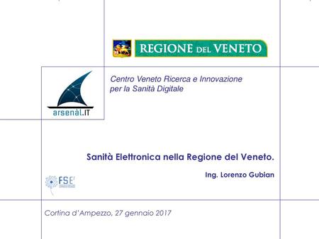 Sanità Elettronica nella Regione del Veneto.