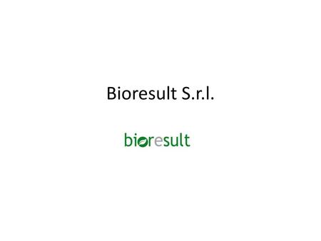 Bioresult S.r.l..