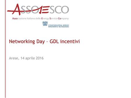 Networking Day – GDL incentivi