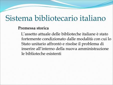 Sistema bibliotecario italiano