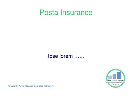 Posta Insurance Ipse lorem …...