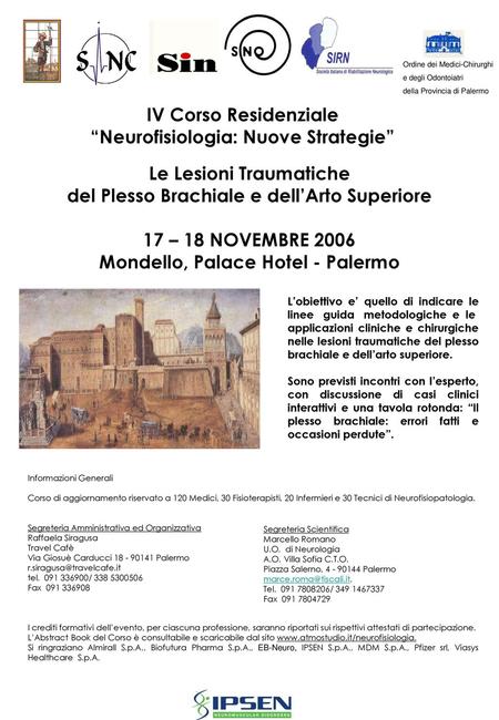 IV Corso Residenziale “Neurofisiologia: Nuove Strategie”