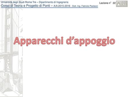 Apparecchi d’appoggio