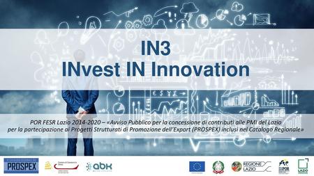 IN3 INvest IN Innovation