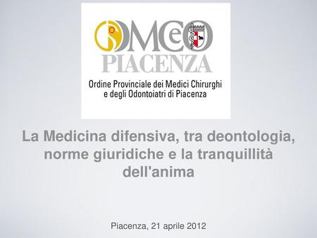 La Medicina difensiva, tra deontologia,