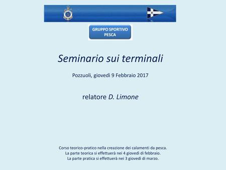 Seminario sui terminali