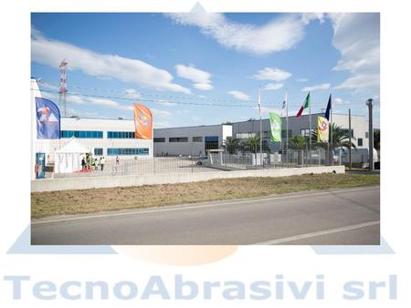 BREVE STORIA La TecnoAbrasivi , è nata nel 2009 da una costola del gruppo Sacif, ed è un’azienda di trasformazione e produzione di prodotti abrasivi di.