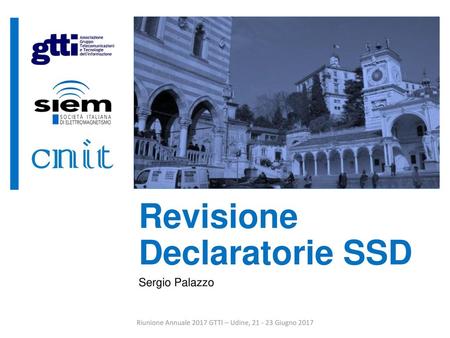 Revisione Declaratorie SSD