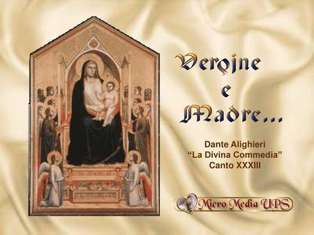 Dante Alighieri “La Divina Commedia” Canto XXXIII