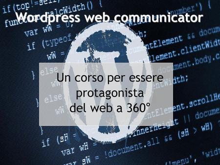 Wordpress web communicator