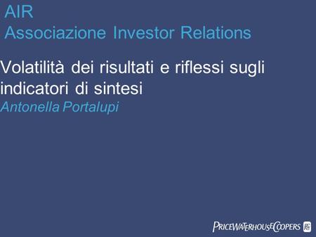 AIR Associazione Investor Relations