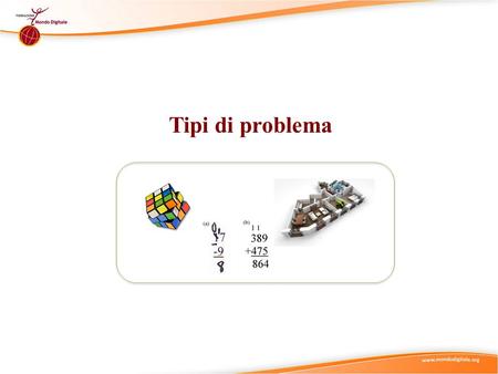 Tipi di problema.