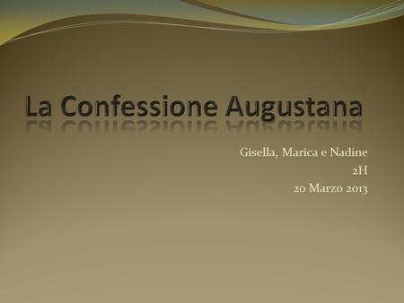 La Confessione Augustana